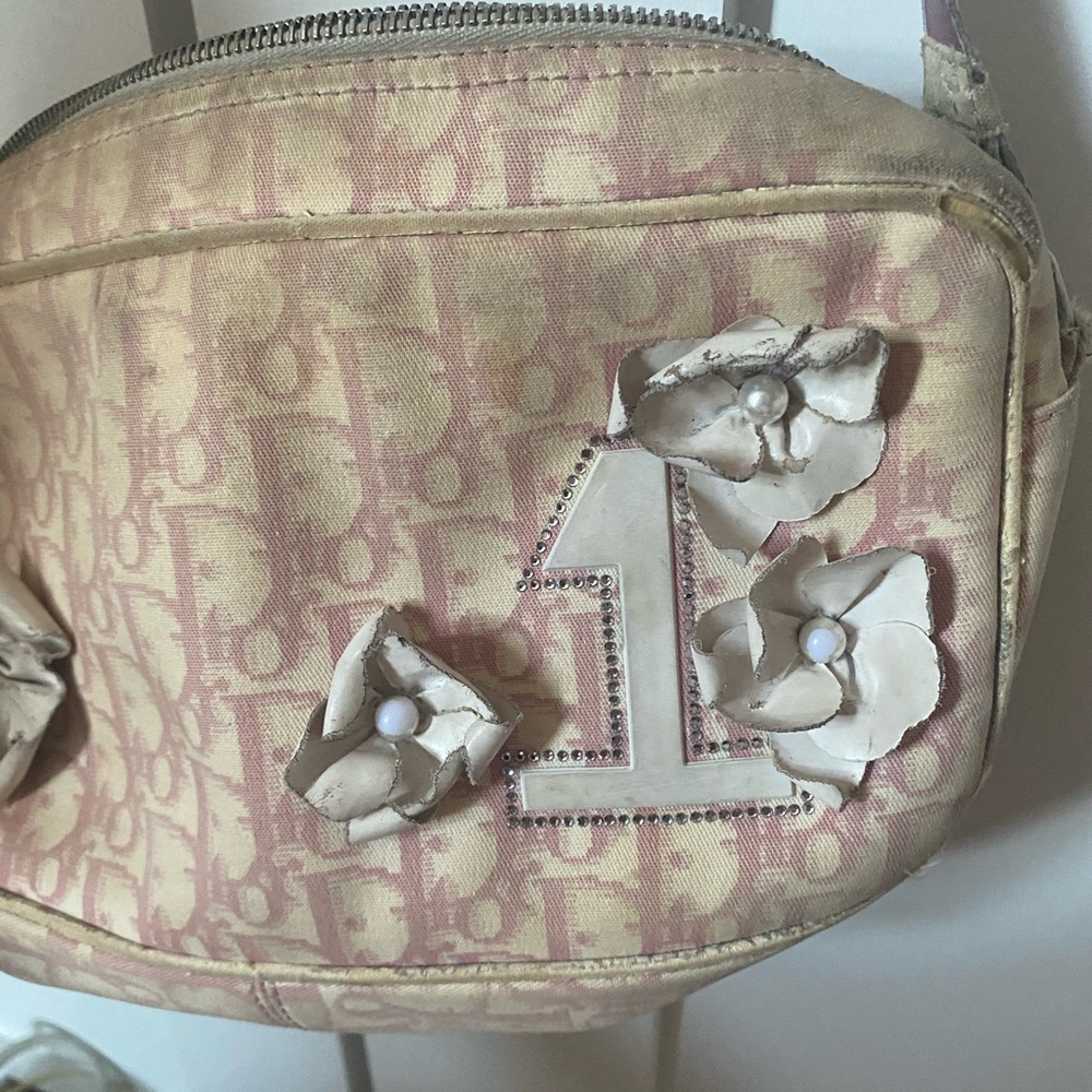 Dior pink monogram bag!